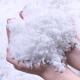 thumbnail image 2 of Juguete sensorial suave de nube: Polvo de nieve instantáneo falso para decoraciones de nieve navideñas, 2 of 8