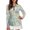 Colorful Sea Star Coral, variant on Jiueut Zip Up Tennis Shirts for Woman Soft Golf Polo Koi Lotus Print Fall Polo Shirt with V Neck Comfortable Performance Golf Wear Long Sleeves, Size Small