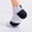 White, variant on Men's Cushioned Ankle Breathable Athletic Socks Non-Slip Color blocking Running Sock with Arch Support & Heel Tab White Free Size