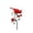 B, variant on 23.6 Inch Wrought Red Bird Garden Stake, Rustic Metal Red Bird Yard Art, Weather Resistant Iron Outdoor Decoration for Garden Flower Bed Patio Lawn, Bird Lover Gift (C)