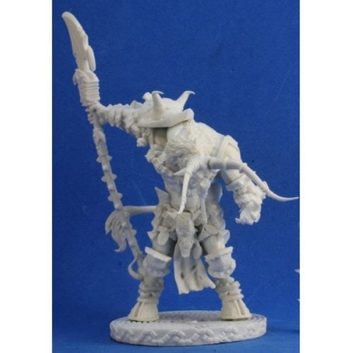 Reaper Miniatures REM77376 25mm Scale Minotaur Demon Lord