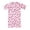 Red, variant on Girls One Piece Rash Guard Swimsuit, Strawberry Cherry Print Short Sleeve UPF 50+ Bathing Suit, Kids Quick Dry Sun Protective Swimwear for Beach Pool Vacation(Blue,7-8 Years)