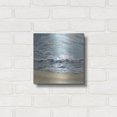thumbnail image 3 of Luxe Metal Art 'Playful Wave' by Silvia Vassileva Metal Wall Art, 12" x 12", 3 of 9