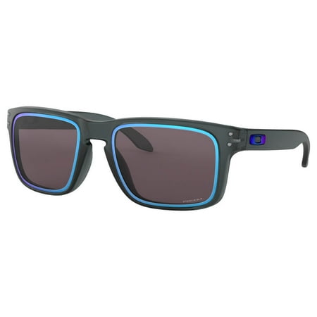 Oakley OO9102G955 Holbrook Fire and Ice Collection Sunglasses - Matte Crystal Black, Prizm Grey