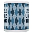 thumbnail image 3 of ThisWear Fathers Day Mug for Uncle I'm Killin It at This Whole Uncle Thing Coffee Mug Blue, 3 of 4