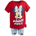 thumbnail image 2 of Disney Minnie Mouse Toddler Girls T-Shirt and Shorts Outfit Set Infant to Little Kid, 2 of 5