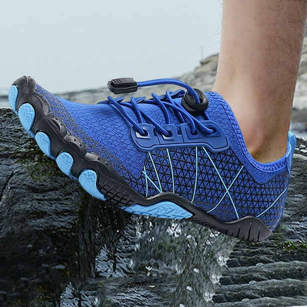 Zapatos Acuáticos Aqua Shoes - Zapatillas de buceo transpirables para senderismo en el lago (azul 41) Likrtyny Para Estrenar