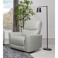 thumbnail image 2 of Greenfield Upholstered Power Recliner Chair Dove Grey, 2 of 8