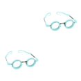 thumbnail image 2 of maskred Adult Optical Trial Lens Frame Eyeglasses Optometry Optician Tool Optic Blue 66mm 2Set, 2 of 6
