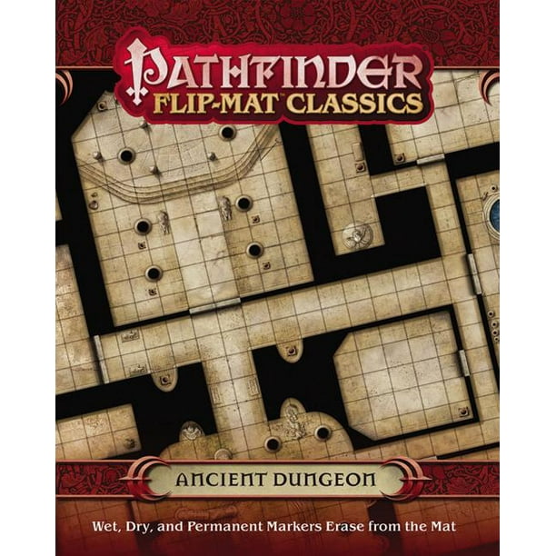 Pathfinder Flip-Mat Classics: Ancient Dungeon (Other) - Walmart.com ...