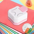 thumbnail image 1 of Elodie 3 in 1 Corner Cutter Compact Rounder Punch for Home Use Pictures Card Making Pink, 1 of 8