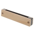 thumbnail image 3 of MasteelfCA Wooden Harmonica Plaything Children Creative Musical Toy DIY Graffiti Kids Harmonica, 3 of 7