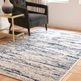 thumbnail image 5 of SAFAVIEH Amelia Lester Abstract Area Rug, Gray/Navy, 8' x 8' Square, 5 of 13