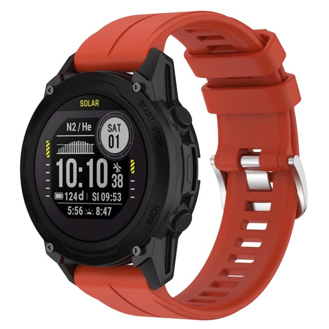 Replacement Strap Compatible for Garmin Descent G1/Forerunner 745/Forerunner 945/Forerunner 935/Approach S62 Smartwatch Bands with Stainless Steel Buckle