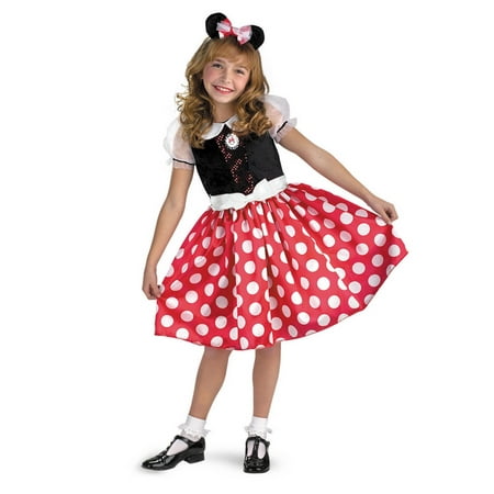 Disguise Disney Minnie Mouse Classic Girls Costume