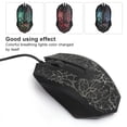 thumbnail image 1 of A30 Optical Mouse Wired, Colorful Backlight Computer Mice Black, Ergonomic E Sport Mouse For Wins, Gaming Mice For Laptop PC Office Computers, 1 of 8