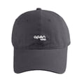 thumbnail image 2 of Women Visor Hat for Outdoor AURORADY Wide Brim Small Baseball Cap All Sun Hat Fashion Letter Embroidery Cap, Navy One Size Baseball Caps, 2 of 4