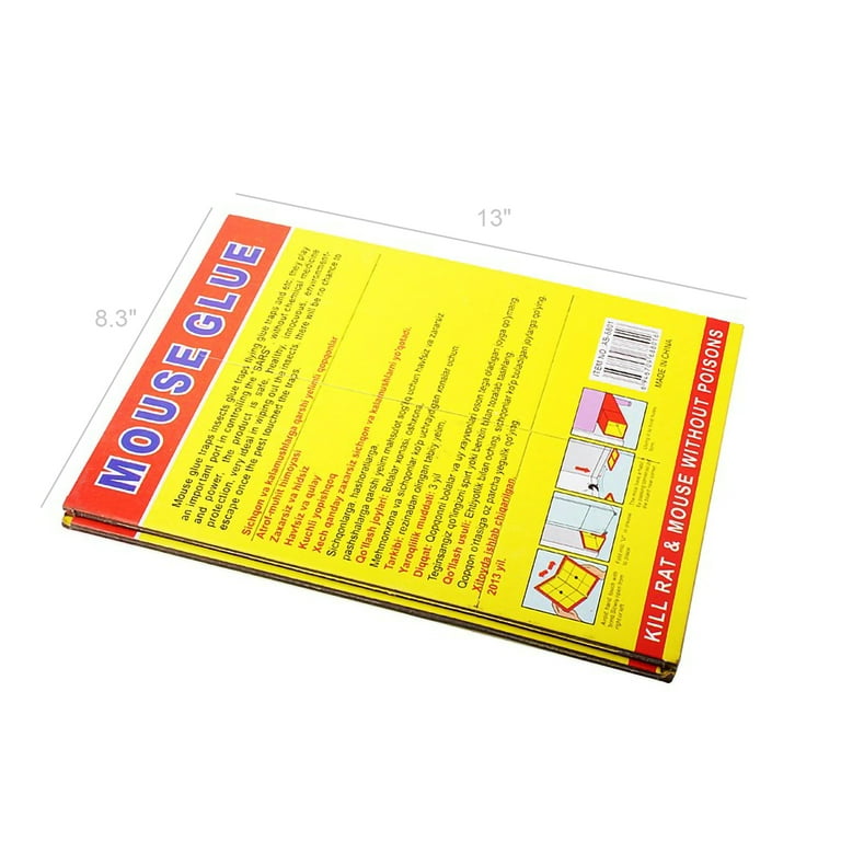 Large Mouse Glue Traps with Enhanced Stickiness - China Mouse Glue