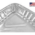 thumbnail image 5 of HFA 12-3/4" x 8-3/4" Aluminum Sheet Cake Pan (25 Count), 5 of 7