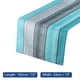 thumbnail image 2 of Mesa Camino 72" x 13", Retro Algod?n Lino Mesa Camino, Oscuro Azul y Gris Unique Bargains caminos de mesa, 2 of 6