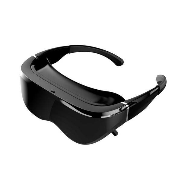 yeacher E812 Portable Video Glasses 3D Head Mounted Display Binocular Display with HD 3D Input Use in PS4 PS5 Game Console E812 UAV Reality Video Glasses