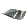 StarBoxes 50 Silver Bubble Mailers 13.75"x11" Metallic Glamour Self-Sealing Envelopes