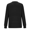 thumbnail image 5 of Women's Oversized Crew Neck Long Sleeve Sweater Casual Loose Knit Tunic Pullover Sweater Tops Fall Winter Outfits, 5 of 5