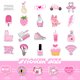 thumbnail image 4 of Pegatinas estéticas rosas para niña, pegatinas lindas impermeables, 50 Uds., botella de agua, pegatinas para teléfono portátil para adolescentes y niños, 4 of 5