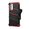 thumbnail image 3 of ZIZO BOLT BUNDLE FOR GALAXY A15 5G HOLSTER CASE WITH TEMPERED GLASS - BLACK/RED, 3 of 6