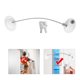 thumbnail image 4 of Seguridad Para Bebés Y Niños, Cable De Seguridad Para Abrir La Cerrado De La Puerta Del Refrigerador De La Ventana Negro, 4 of 7