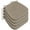 Light Brown-Textured, variant on Baibu Chair Cushions for Kitchen Chairs 2" Thick Dining Chair Pads with Ties 17" x 16" Set of 4, Brown