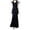 Black, variant on Wdgfv Womens Sequin Dress Elegant Plus Size Sequin Beaded Fringed Tassel Hem Flapper Party Dress For Women