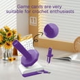 thumbnail image 3 of 2025 Upgrade Electric Yarn Ball Winder, Dual Strong Tension Knit Spinner for Crocheting, Automatic Yarn Spinner Wool Winder Gifts for Yarn Lovers (Purple), 3 of 6