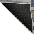 thumbnail image 3 of Addison Rugs Chantille Indoor/Outdoor Transitional Squares Black Washable Round Rug, 8' x 8', 3 of 6