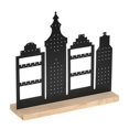 thumbnail image 3 of Tachiuwa Ear Studs Display Rack Retail Store Display for Dressing Room Dressing Table wood base, 3 of 8