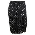 thumbnail image 2 of Maison Jules Women's Midi Skirt (XXL, Black Dot Party), 2 of 2