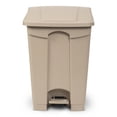 thumbnail image 3 of Toter 12 Gallon/45.4 Liter Kitchen Step on Container, Beige, 3 of 6