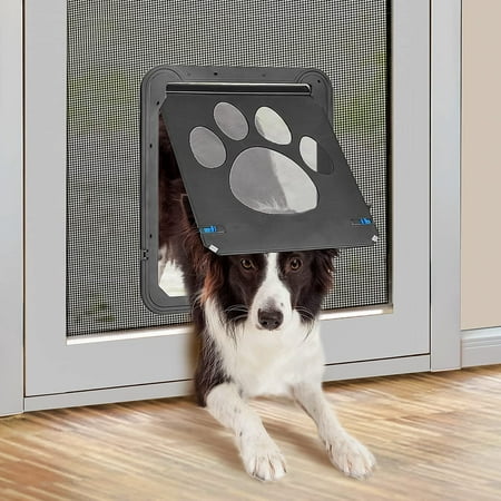 Dog Door Screen Doggie For, Sliding Screen Door With Doggy Door