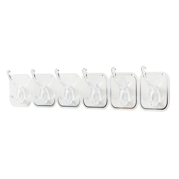 Gancho De Pared Adhesivo, Gancho De Pared Acrílico Multifuncional Sin Perforaciones Para Cocina