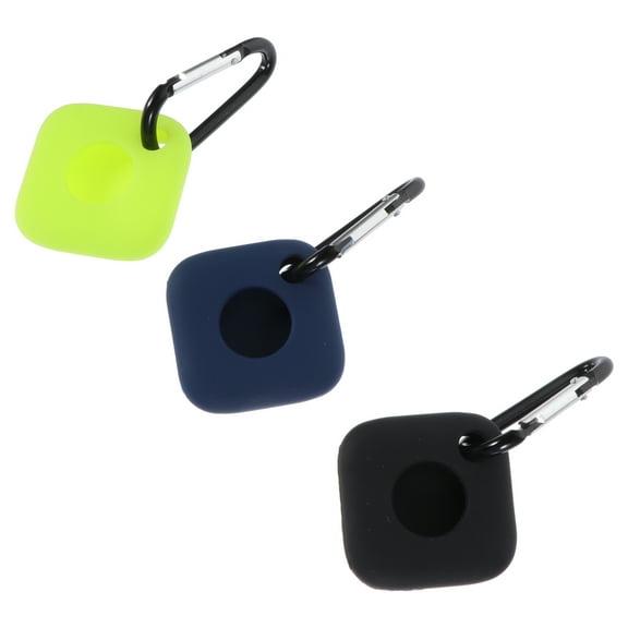 3Pcs Silicone Keychain Cover for Protection Assorted Color Comfortable Touch Durable Design