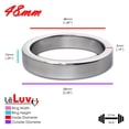thumbnail image 4 of LeLuv Eyro Stainless Penis Ring | (48mm) 1.89" Inside Diameter | 10mm Width | Enhance Pleasure and Performance, 4 of 4