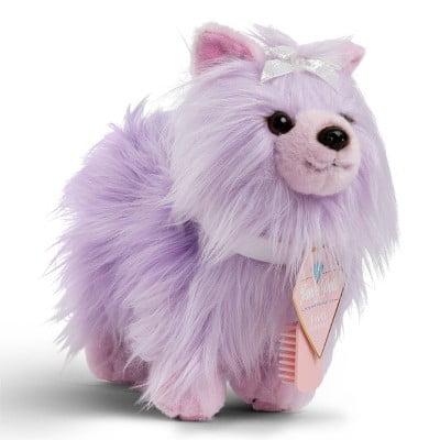 FAO Schwarz Pets are People Too Fancy Purple Yorkie 10  Stuffed Animal Plush