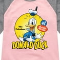 thumbnail image 3 of Disney - The Fabulous Donald Duck - Toddler & Youth Girls Raglan Graphic T-Shirt, 3 of 4