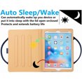 thumbnail image 3 of Cute Case for iPad Pro 11 2022/2021/2020/2018, Pocket Design Auto Wake/Sleep Handbag Tablet Case for iPad Air 5/Air 4 10.9" with Multi-Angle Viewing Stand, PU Leather Sleeve Protection Cover, Blue, 3 of 9