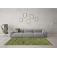 thumbnail image 3 of Ahgly Company Indoor Rectangle Abstract Brown Modern Area Rugs, 7' x 10', 3 of 4