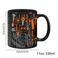 thumbnail image 3 of Mechanic's Toolbox Coffee Mug - Creative Gift Set for Auto Enthusiasts, Novelty Insulated Cup with Wrench-Shaped Handle, Perfect for Birthday/Christmas, 3 of 7