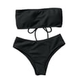 thumbnail image 2 of Greeniant Traje de baño dividido para mujer, traje de baño de poliéster acolchado para verano, traje de baño para fiesta, traje de playa a la moda, Type2 NO2, 2 of 6
