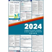 2024 Alaska State and Federal Labor Law Poster (Laminated)