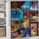 thumbnail image 5 of Juego de 4 cortinas de ducha de princesa y sapo con alfombrillas antideslizantes, tapa de inodoro y alfombrilla de baño, cortina de ducha impermeable con decoración de dibujos animados para baño con, 5 of 8