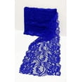 thumbnail image 3 of Jutemill Brand - 15 feet x 6 in Royal Bright Blue Stretch Lace Elastic Ribbon | Perfect for DIY Decoration and Craft, 3 of 6
